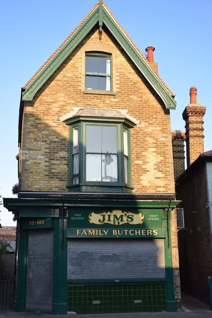 england, butcher's shop, small, margate